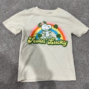 Snoopy Kids St Paddy’s T-Shirt (size 5/6)
